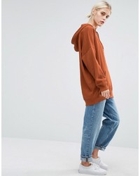 Женский красный худи от Monki