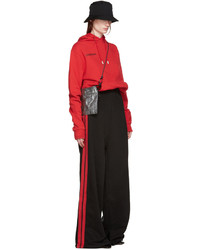 Женский красный худи от Off-White