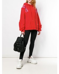 Женский красный худи от Facetasm