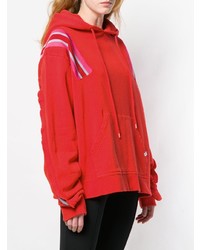 Женский красный худи от Facetasm