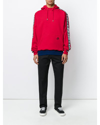 Мужской красный худи от Versus