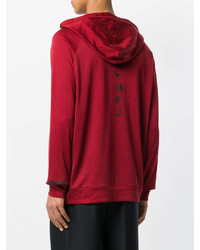 Мужской красный худи от Lanvin