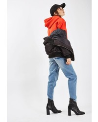 Женский красный худи от Topshop