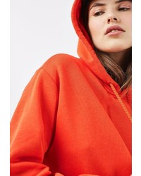 Женский красный худи от Topshop