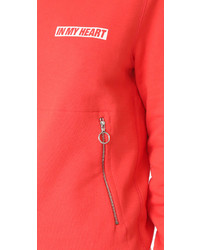 Женский красный худи от Tim Coppens