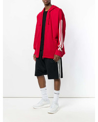 Мужской красный худи от Y-3