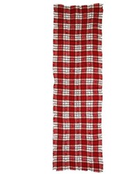 Женский красный шарф в шотландскую клетку от Madewell