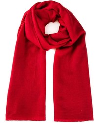 Женский красный шарф от Denis Colomb