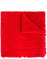 Мужской красный шарф от Faliero Sarti