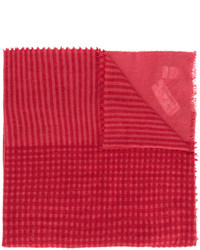 Женский красный шарф от Faliero Sarti