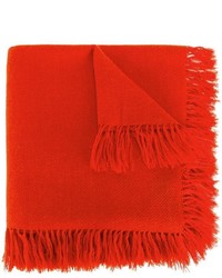 Женский красный шарф от Isabel Marant