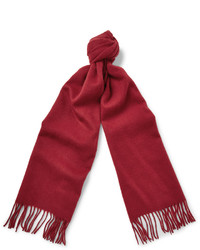 Мужской красный шарф от J.Crew