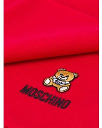 Мужской красный шарф от Moschino