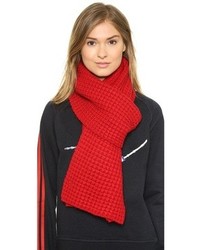 Женский красный шарф от Marc by Marc Jacobs