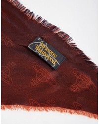 Мужской красный шарф от Vivienne Westwood