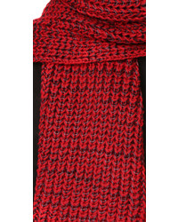 Женский красный шарф от Rag & Bone