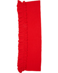 Женский красный шарф от Stella McCartney