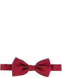 Мужской красный шелковый галстук-бабочка от Ports 1961