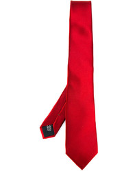 Мужской красный шелковый галстук от Lanvin