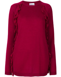 Женский красный шелковый свитер от RED Valentino