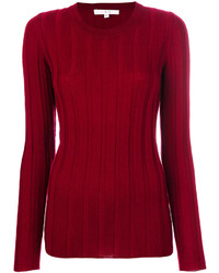 Женский красный шерстяной вязаный свитер от IRO