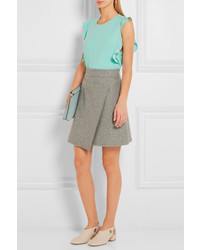 Мятная блузка с рюшами от Carven