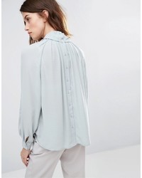 Мятная блузка от Warehouse