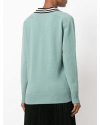 Мятная блузка от Lanvin