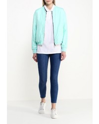 Женская мятная ветровка от Calvin Klein Jeans