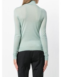 Женская мятная водолазка от Joseph