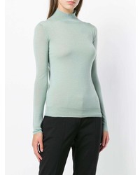 Женская мятная водолазка от Joseph