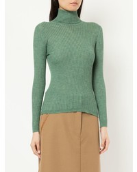 Женская мятная водолазка от Seya.