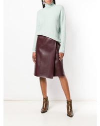 Женская мятная водолазка от Elisabetta Franchi