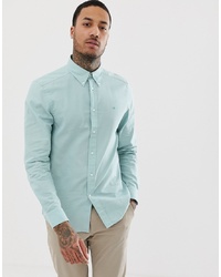 Мужская мятная классическая рубашка от Calvin Klein