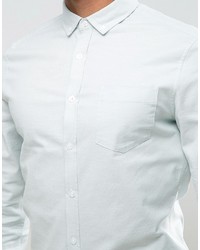 Мужская мятная классическая рубашка от Asos