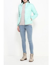 Женская мятная куртка-пуховик от Baon