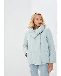 Женская мятная куртка-пуховик от Baon