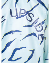 Женская мятная куртка с принтом от The Upside