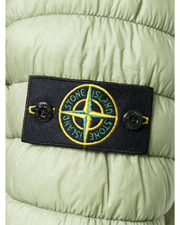 Мужская мятная куртка от Stone Island