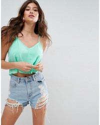 Женская мятная майка от Asos