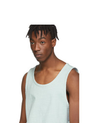 Мужская мятная майка от John Elliott