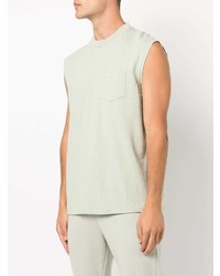 Мужская мятная майка от John Elliott