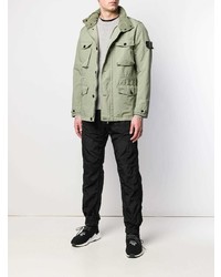 Мятная полевая куртка от Stone Island