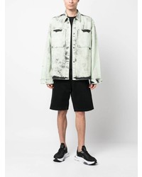 Мужская мятная рубашка с длинным рукавом от Oamc