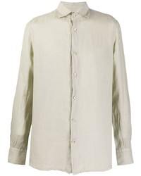 Мужская мятная рубашка с длинным рукавом от Glanshirt