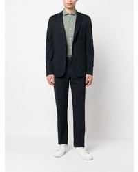 Мужская мятная рубашка с длинным рукавом от Fedeli