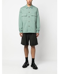 Мужская мятная рубашка с длинным рукавом от Paul Smith