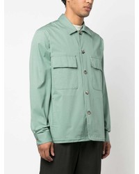 Мужская мятная рубашка с длинным рукавом от Paul Smith