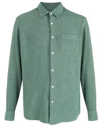 Мужская мятная рубашка с длинным рукавом от OSKLEN