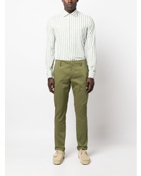 Мужская мятная рубашка с длинным рукавом от Glanshirt